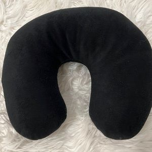Black Travel Pillow